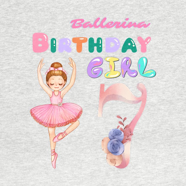 7th birthday ballerina girl by Yenz4289